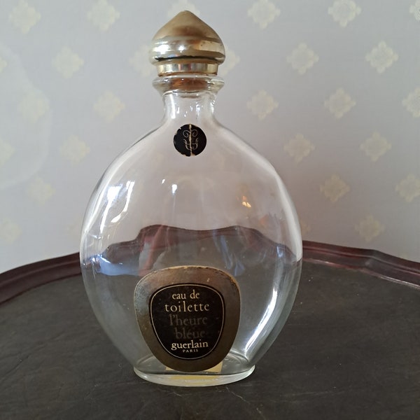 Guerlain L'heure bleue bottle, drop model, empty