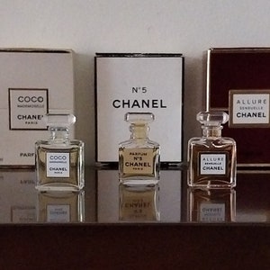 Chanel Perfume Gift Set Coco Mademoiselle Miniatures Miniature