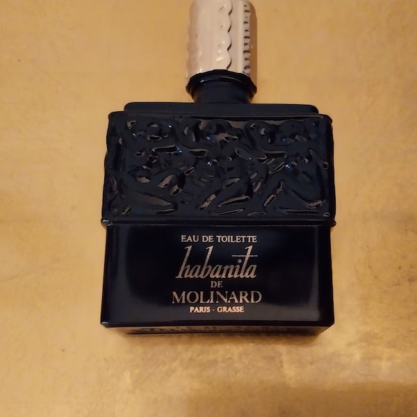 Molinard Habanita, flacon de parfum création Lalique