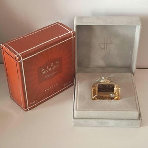 Jean Patou, Sira des Indes, vintage perfume extract bottle, 15 ml, in its box