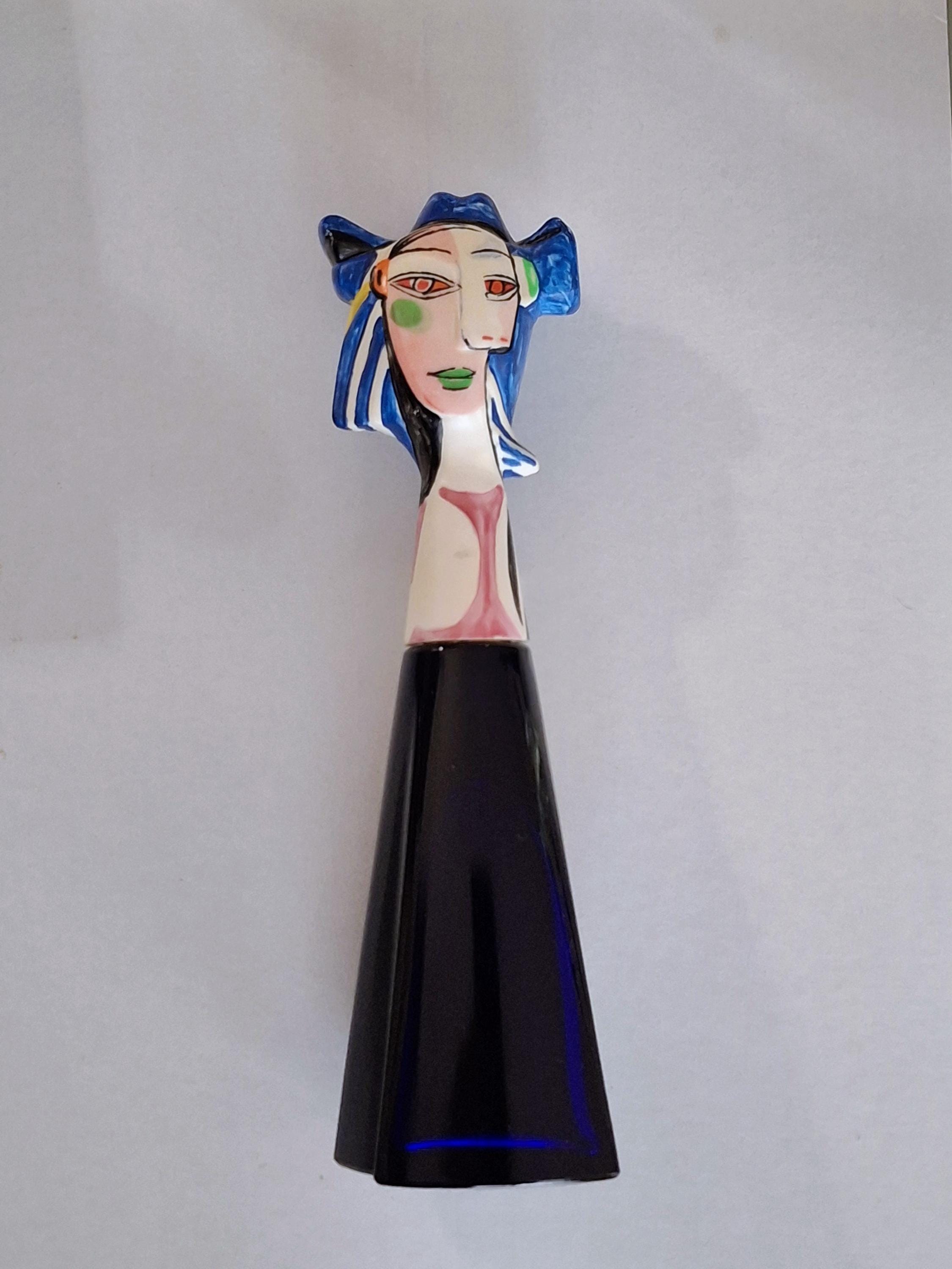 Marina Picasso, Blue Hat, Perfume Bottle Based on a 1939 Painting