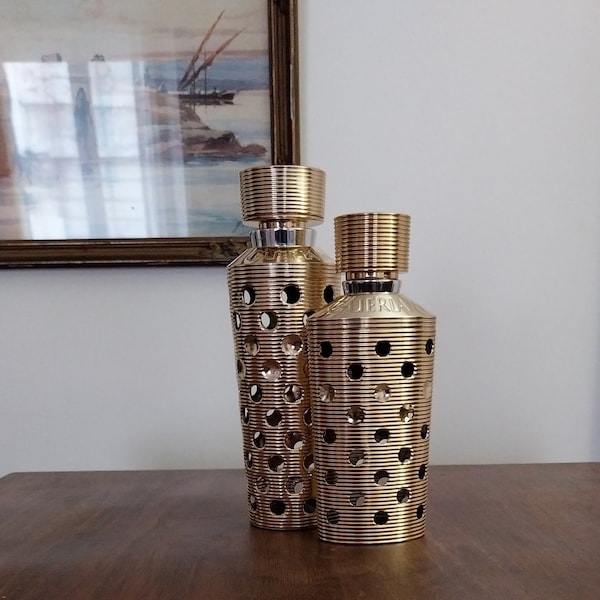 Guerlain, two matching cases for vaporizers (without perfume inside), vintage models from the 2000s