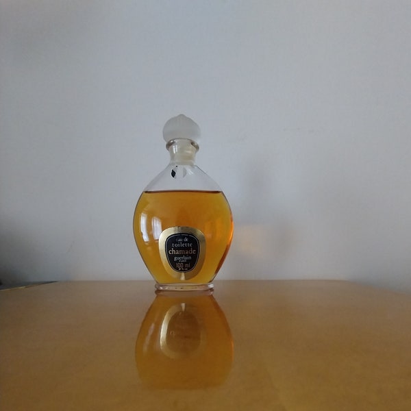 Guerlain Chamade bottle, drop model, empty