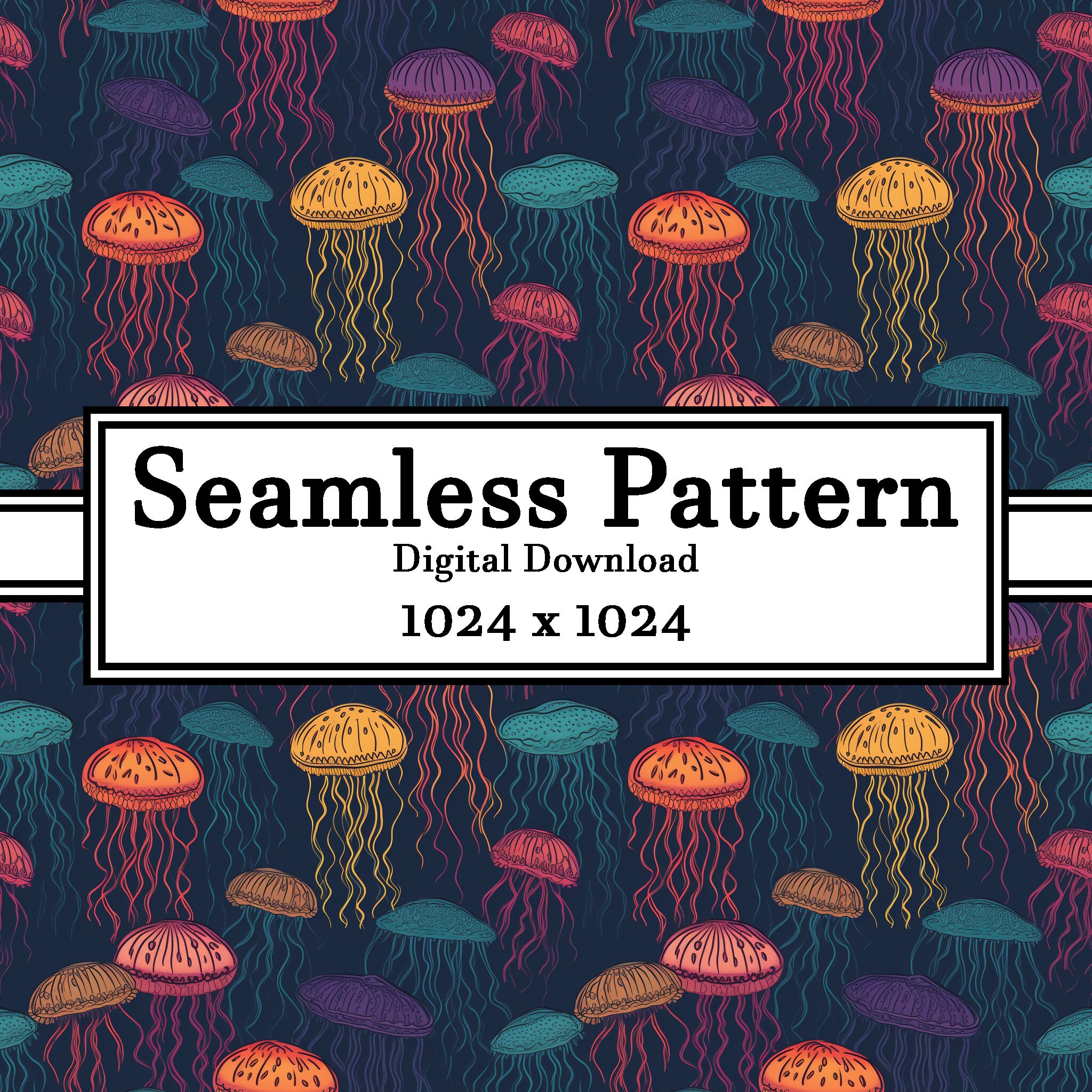 PAttern is Jellyfish from The VisualWRap Pattern Downloads. Shaded