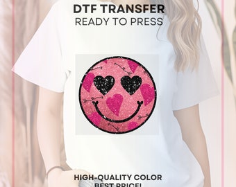 Valentines DTF Transfer: Ready to Press Heat Transfer