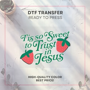 Christelijke DTF-overdracht| Christian DTF | DTF klaar voor pers | Warmteoverdracht | Klaar om te drukken Transfer |DTF | Faith Dtf-overdracht | Faith Dtf