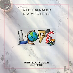 Teacher Dtf | Teacher DTF Transfer | Ready to Press DTF Transfers | Ready For Press | Heat Transfer | Teacher Appreciation DTF Press Design