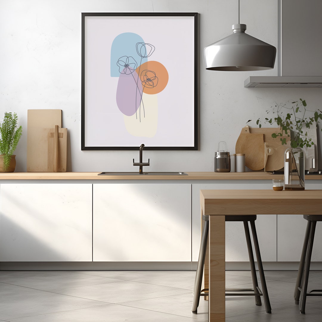 Wall Decor Aesthetic Printable Art Botanical Instant Download Etsy