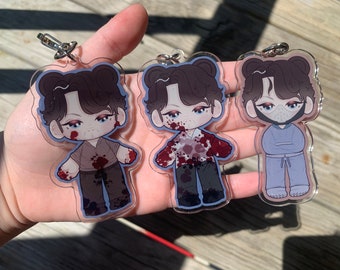 nbc hannibal: hannibears - acrylic keychains