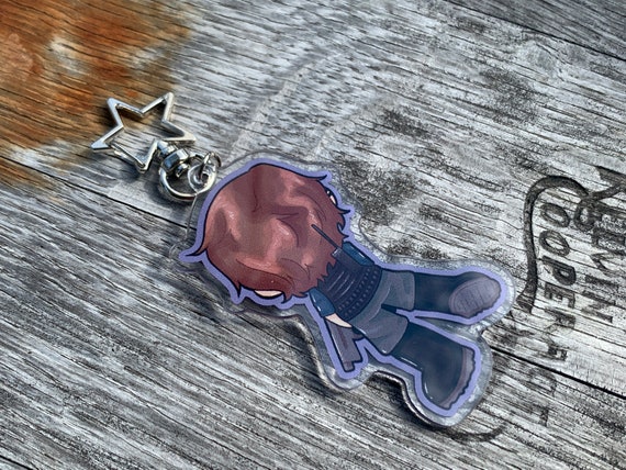Leon Kennedy Resident Evil: Death Island - Acrylic Keychain - Etsy