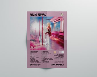 Nicki Minaj Signed/autographed CD - Pink Friday 2 - Artcard - Etsy