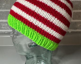 Christmas beanie - wool/acrylic blend