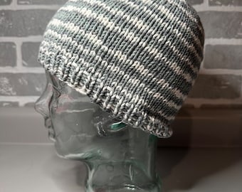 Hand-Knit Soft Chemo Cap - worsted-weight