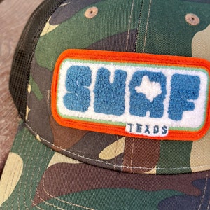 Fantastico regalo per la festa della mamma/festa del papà: cappello mimetico Surf Texas con toppa in ciniglia