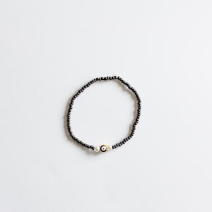 Evil Eye Bracelet | Small Seed Bead Bracelet | Protection bracelet | Nazar Bracelet | Stretch Bracelet | Handmade Bracelet | Gift