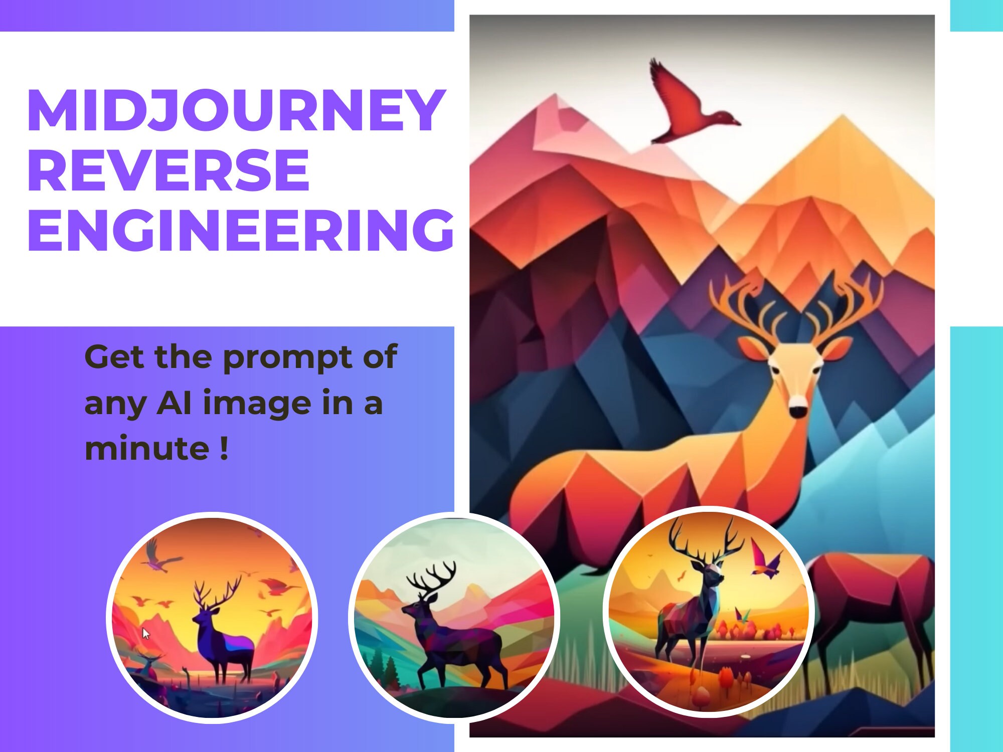 Midjourney Reverse Engineering, Get the Prompt of Any AI Art