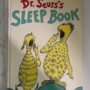 Dr. Seuss - Schlafbuch - 1962 Früher Druck - Großformat Hardcover [Sehr gut]