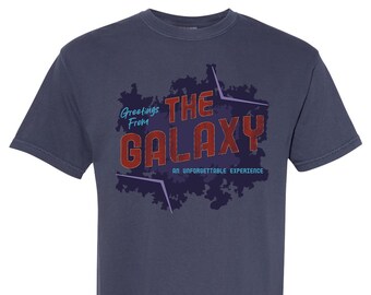 Guardianes de la Galaxia - Camiseta unisex de algodón con colores cómodos - Inspirada en la atracción Disney Galaxy - EPCOT