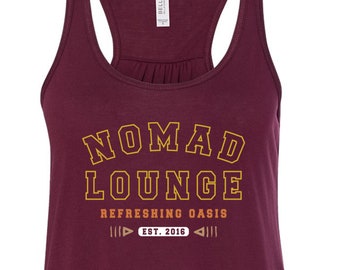 Camiseta de tirantes con espalda nadadora y holgada Nomad Lounge - Camiseta con el bar Disney Animal Kingdom