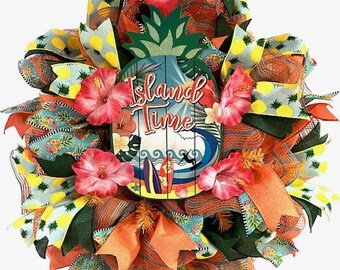 Summer Door Wreath