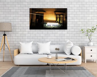 Sicilian Wall Art, Sicilian Art Balcony Decor, Italy Wall Art for Aesthetic Room Decor, Living Room Wall Art, Housewarming Gift