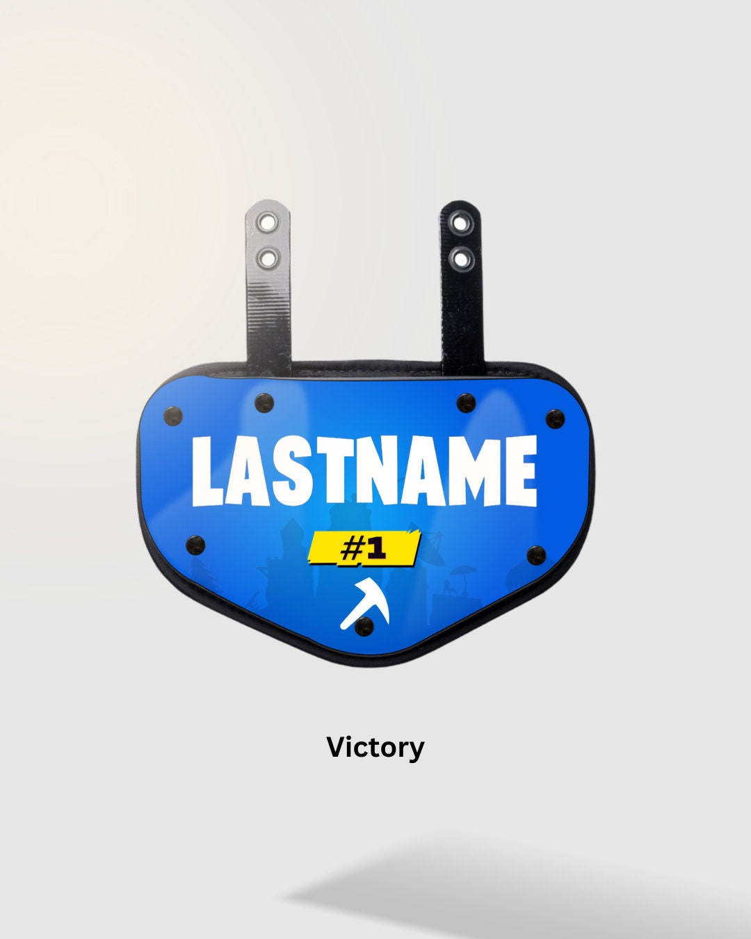 Football Back Plate Back Plate Decal plate Not Included - Etsy