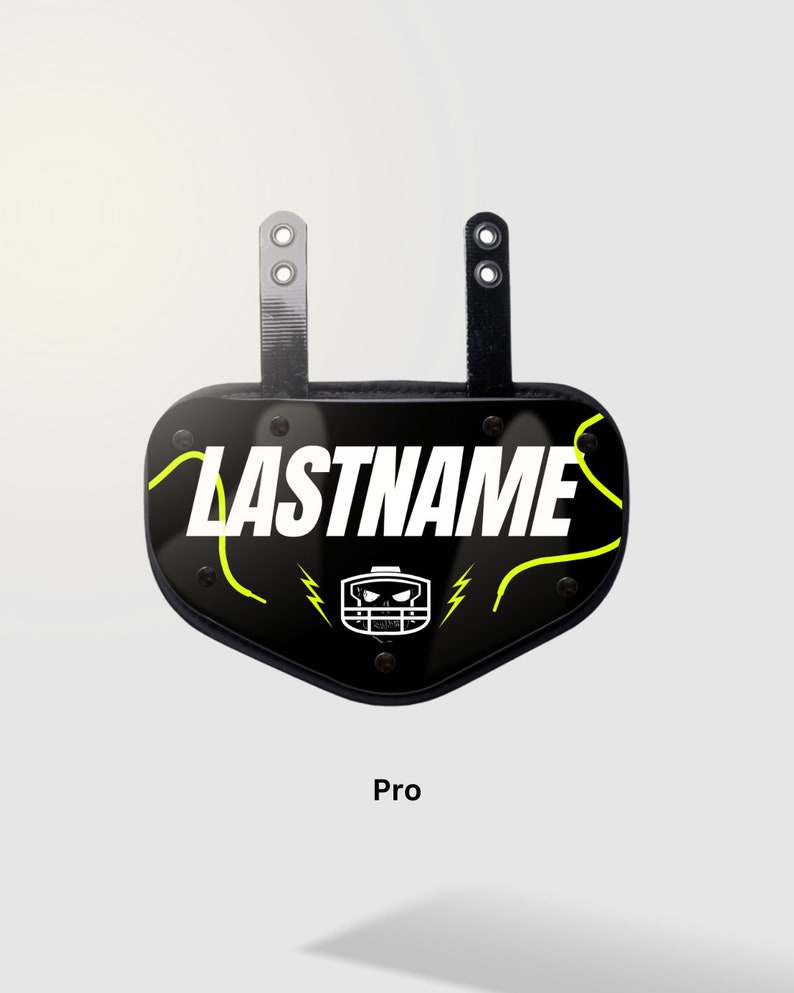 Football Back Plate Back Plate Decal Plate not Included image 8