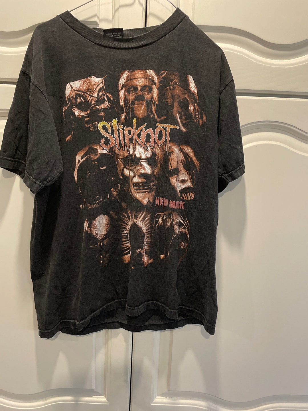 ORIGINAL CONCERT Tshirtslipknot/new Mask Etsy