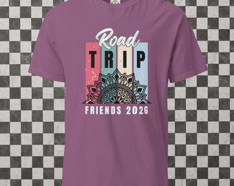 Custom Comfort Colors® Road Trip Shirt