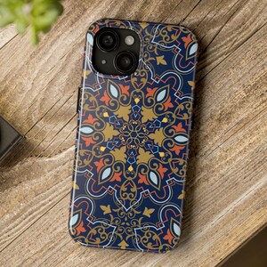 Islamic Phone Case, Vintage iPhone Case, Islamic Phone Cover Gift, Ottoman Phone Case, Middle Eastern Phone Accessory Oriental Design