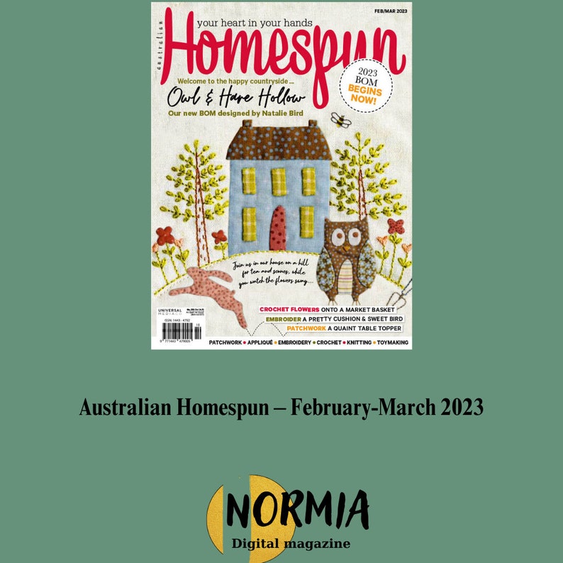 Homespun australiano febrero-marzo de 2023 imagen 2