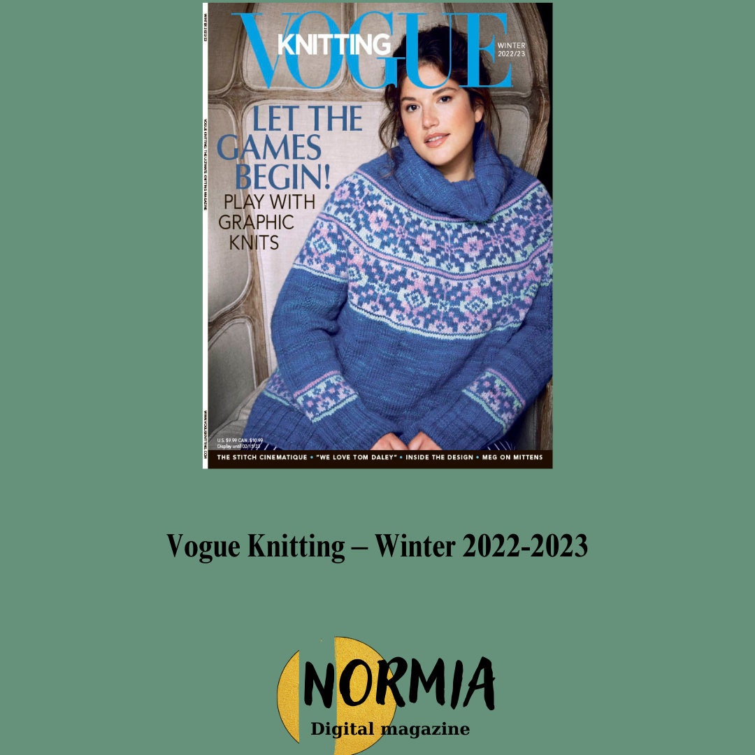 Soho Publishing Vogue Knitting Magazine - Winter 2022/2023 (W2223) at WEBS
