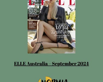 女性情報誌 ELLE Australia Magazine September 2024 女性情報誌 ELLE Australia Magazine September 2024 ELLE