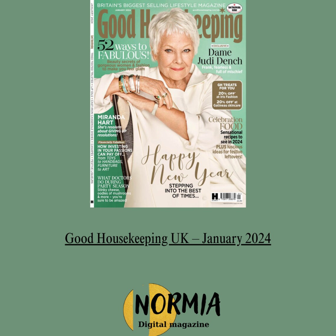 Good Housekeeping UK January 2024 Etsy Canada