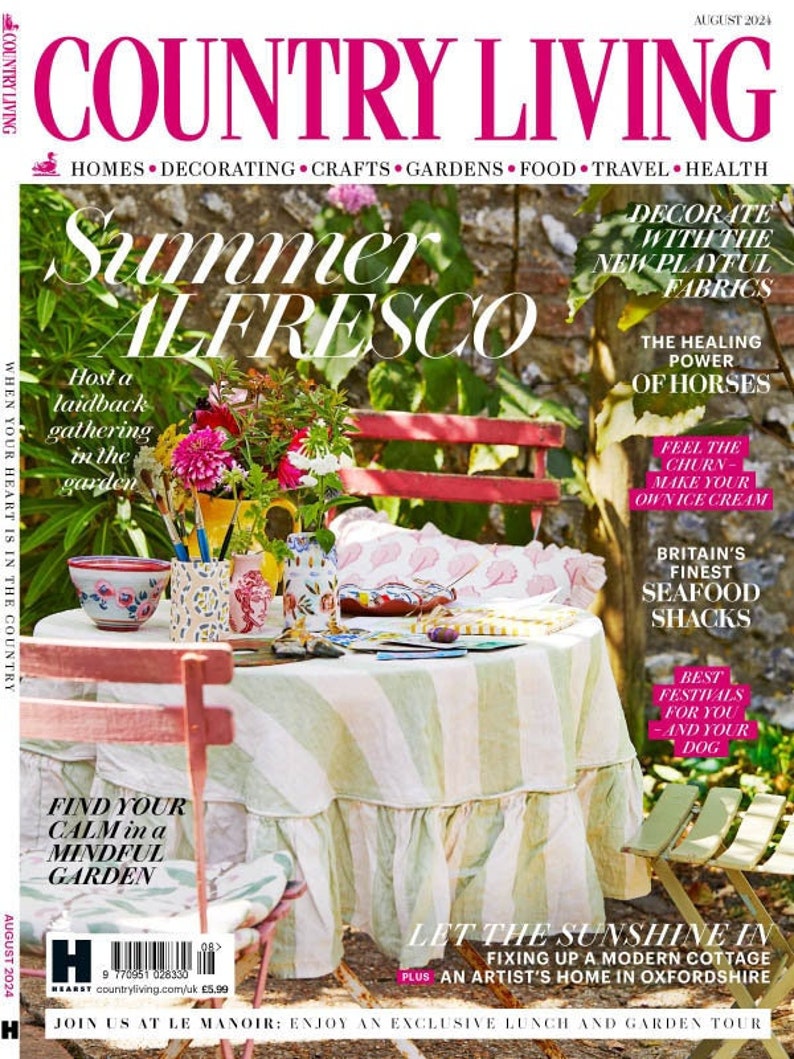 Country Living UK August 2025 Etsy
