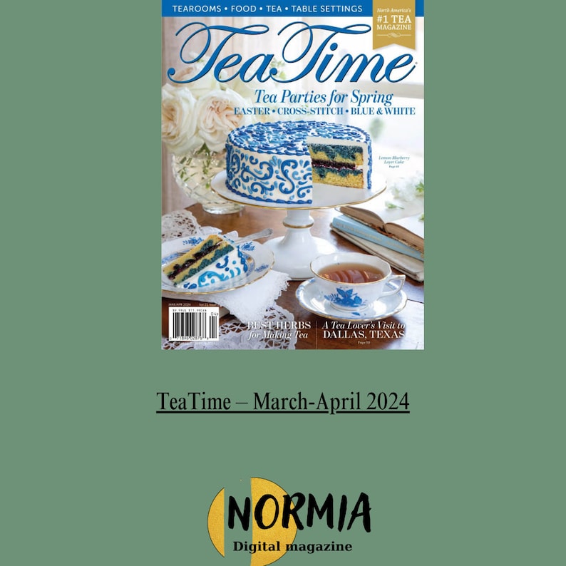 Teatime – March-april 2024 - Etsy