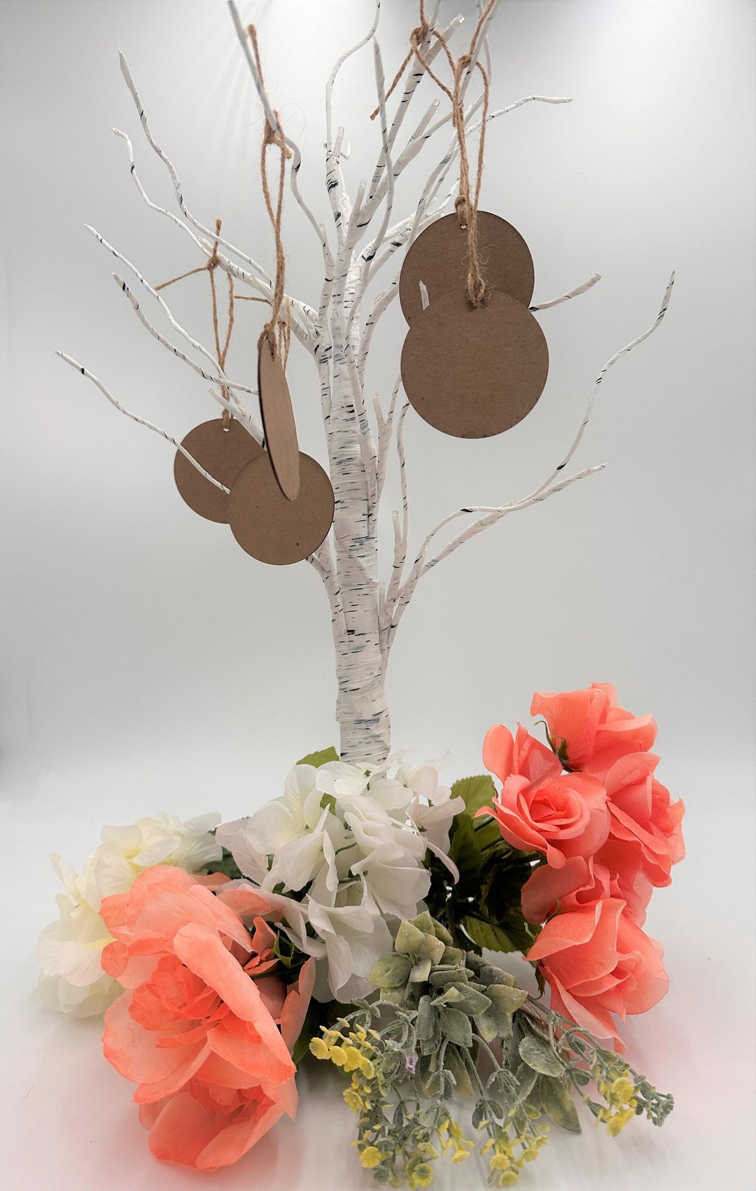 Memorial Decor With LED Lighted Memory Tree for Funeral or Etsy