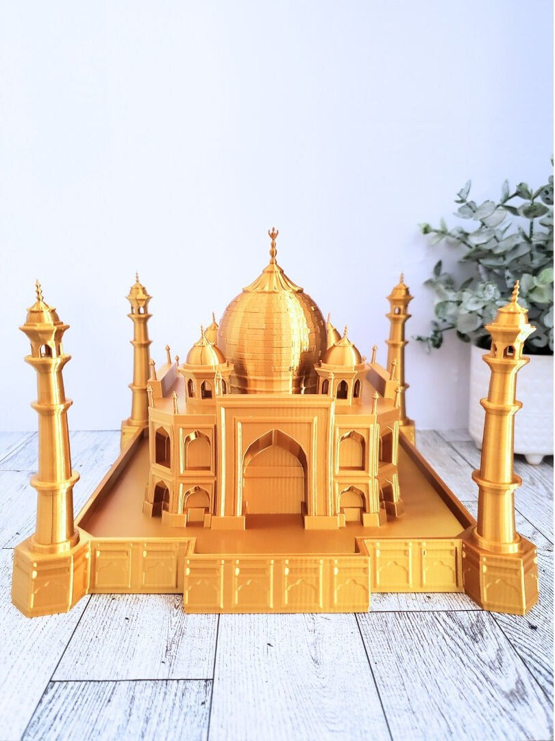 3D Printed Taj Mahal, Detailed Architectural Model, Variety