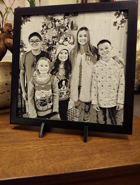 Custom 3D Printed Portrait