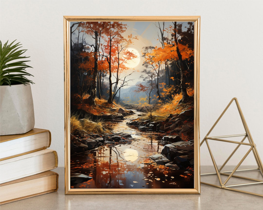 Landscape Wall Art, Scenery Wall Decor, Home Decor, Living Room Decor