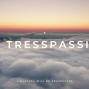 No Trespassing