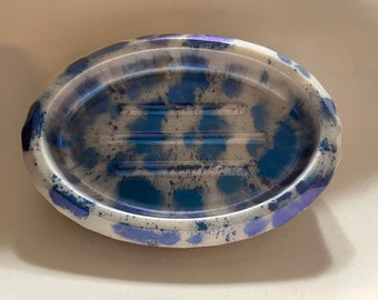 Tie Dye style soap dish