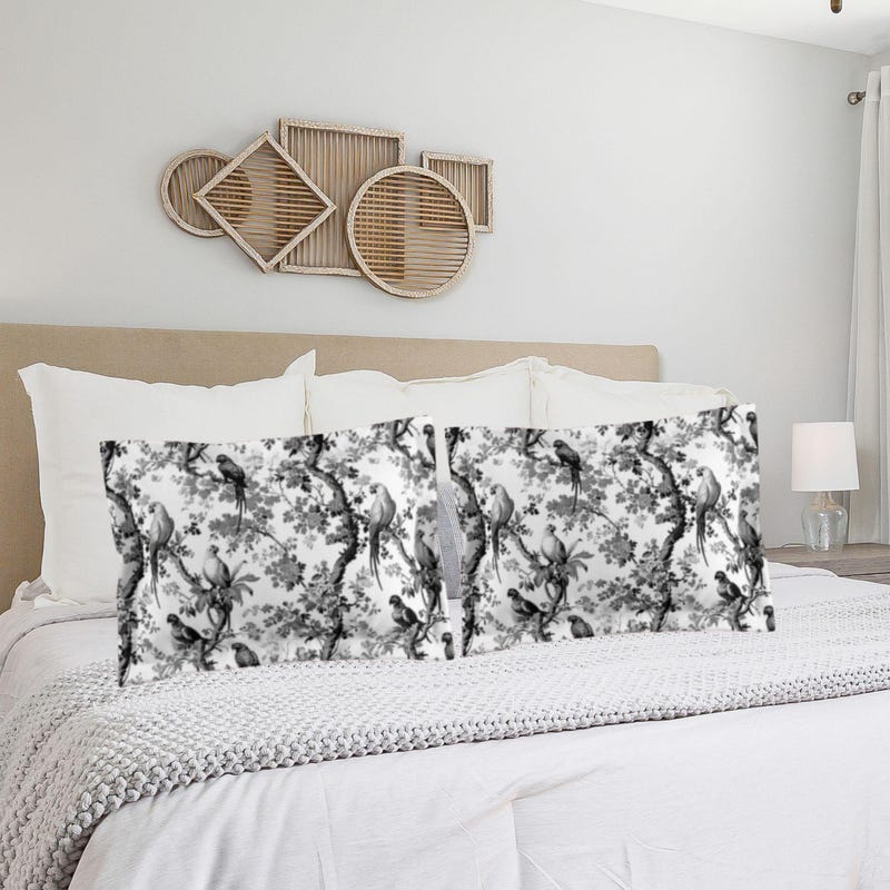 Black And White Pillow Shamsnull