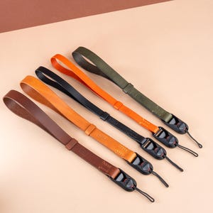 Correa de cuero para cámara con anclajes de diseño de pico, liberación rápida, fotografía en película, accesorios para fotógrafos