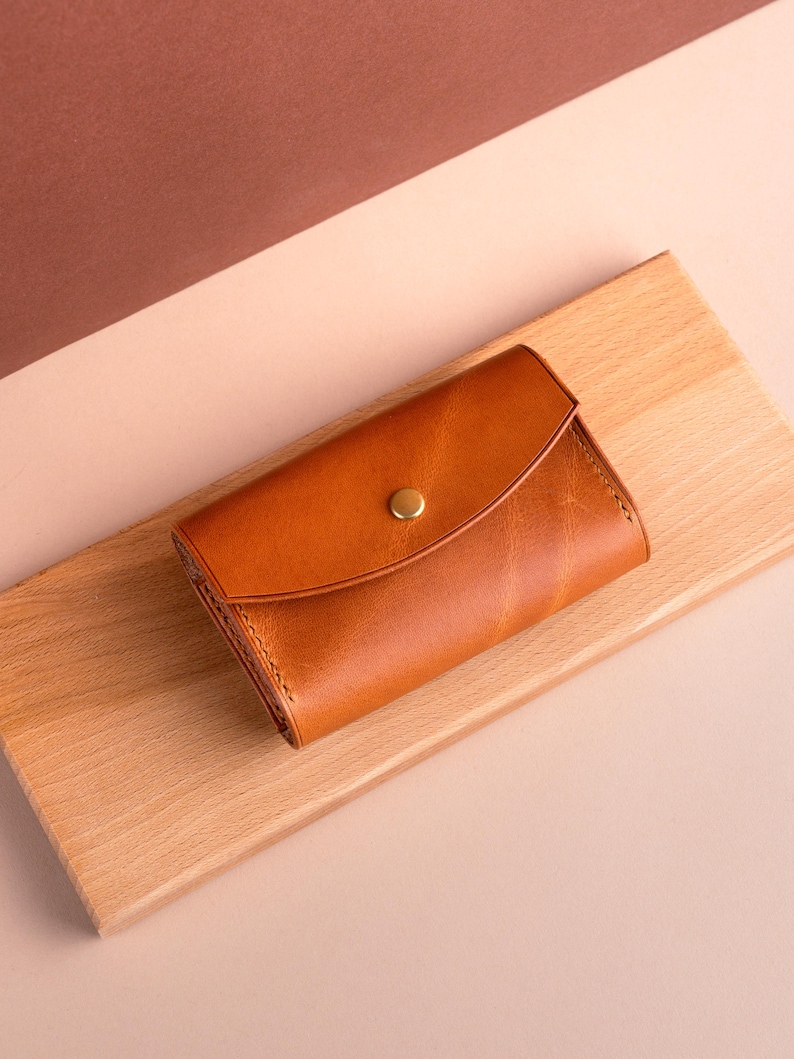 Leather 35mm Film Case Holder Pouch, Photography Camera Accessories Bag for Photographers Brown