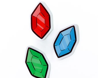 Legend of Zelda Rupee Sticker Pack