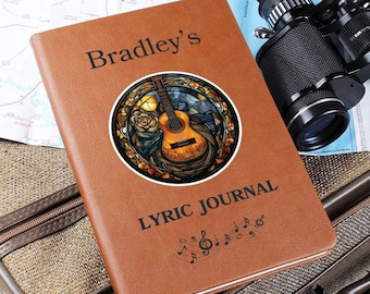 Personalized Songwriter Journal For Lyrical Writer Gift For Musician Custom Notebook For Songwriting Journal For Song Diary Lyric Book Gifts