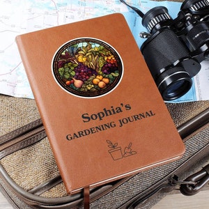 Personalized Gardening Journal For Garden Logbook Gifts For Gardener Notebook For Gardening Log Book Gift For Birthday Present For Christmas