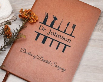 Dentist Personalized Notebook Gift For Dentist Journal For Orthodontist Gift For Dentist Notebook For Dental Graduate Gift For Graduation