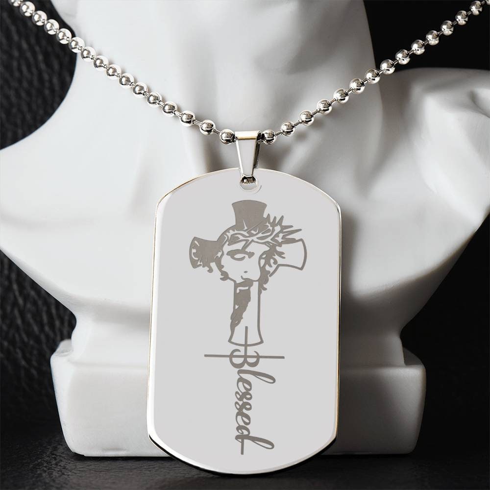 Collana con crocifisso inciso | Disponibile! | Fort Tempus